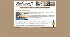 Desktop Screenshot of anduecraft.com