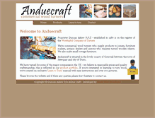 Tablet Screenshot of anduecraft.com